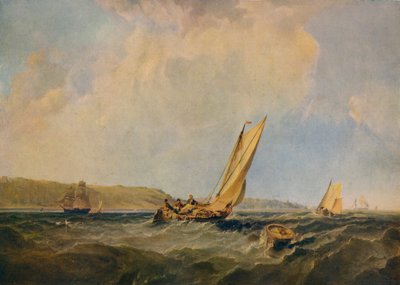 Dmuchanie krów, 1834 autorstwa George Hyde Chambers