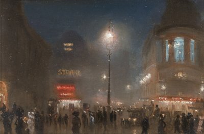 Londyn Theatreland, ok.1910 autorstwa George Hyde Pownall