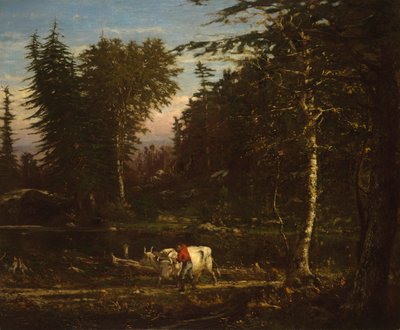 W Adirondacks autorstwa George Inness