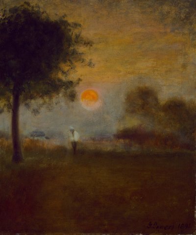 Wschód Księżyca, 1891. autorstwa George Inness