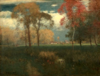 Słoneczny jesienny dzień, 1892. autorstwa George Inness