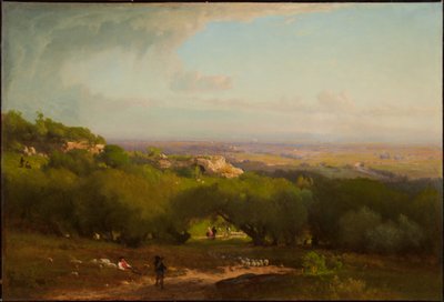 Wzgórza Albańskie, 1873 autorstwa George Inness