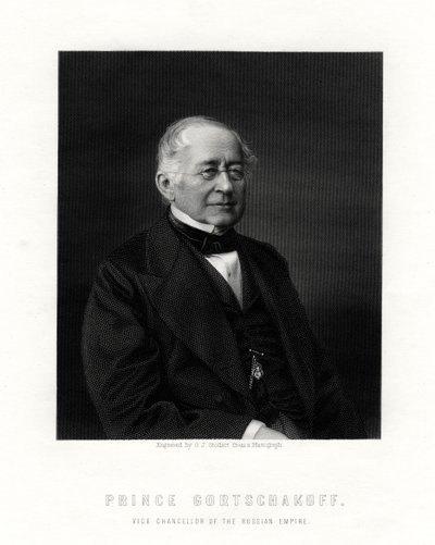 Książę Gorczakow, rosyjski dyplomata, XIX w. autorstwa George J. Stodart