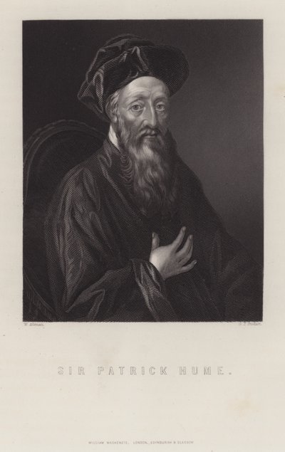 Sir Patrick Hume autorstwa George J. Stodart