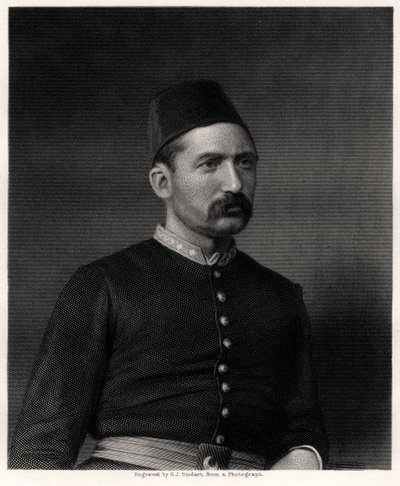 Sulejman Pasza, XIX w. autorstwa George J. Stodart