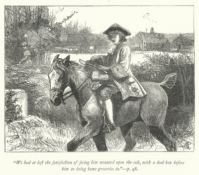 Ilustracja do Wikariusza z Wakefield (grafika) autorstwa George John Pinwell
