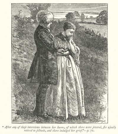 Ilustracja do Wikariusza z Wakefield (grafika) autorstwa George John Pinwell