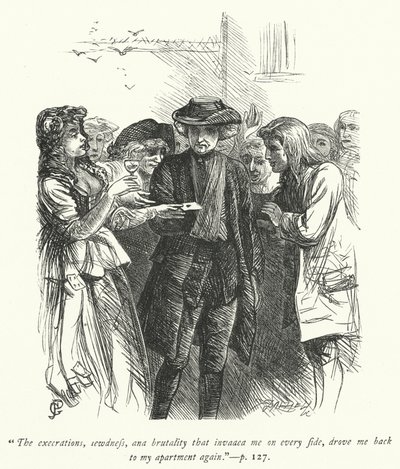 Ilustracja do Wikariusza z Wakefield (grafika) autorstwa George John Pinwell