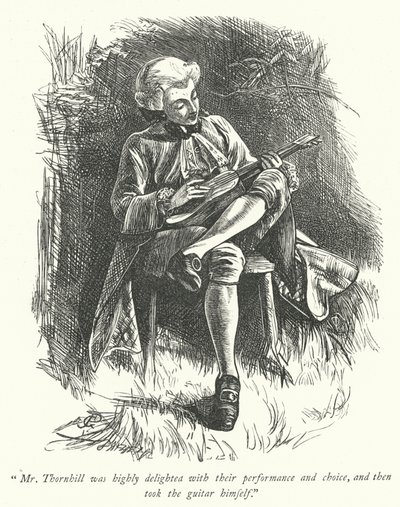 Ilustracja do Wikariusza z Wakefield (grafika) autorstwa George John Pinwell