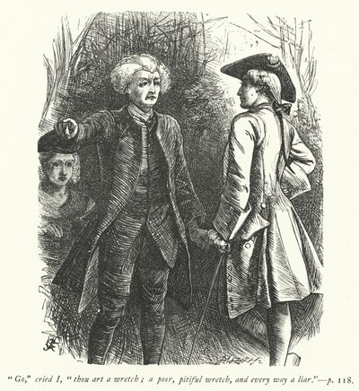 Ilustracja do Wikariusza z Wakefield (grafika) autorstwa George John Pinwell