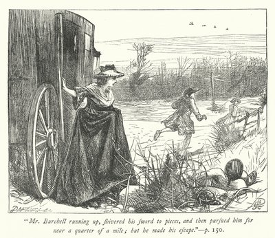 Ilustracja do Wikariusza z Wakefield (grafika) autorstwa George John Pinwell