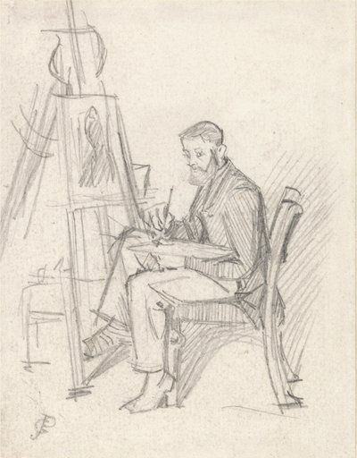 Autoportret autorstwa George John Pinwell