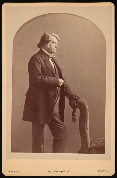 Portret Charlesa Sumnera 1811-1874, w latach 1872-1874. autorstwa George K Warren