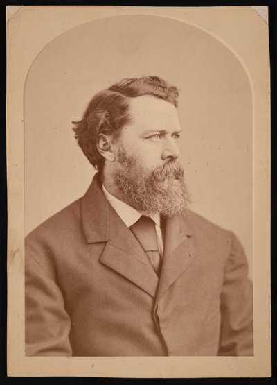 Portret Olivera Wolcotta Gibbsa 1822-1908, w latach 1870-1873. autorstwa George K Warren
