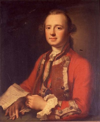 Portret generała Sir Adolphusa Oughton autorstwa George Knapton