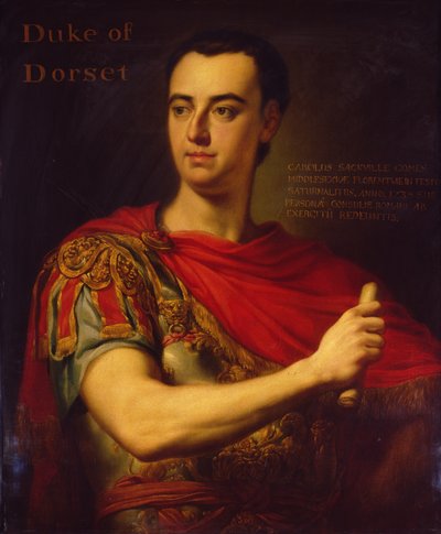 Książę Dorset, 1744 autorstwa George Knapton