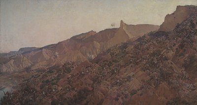 Anzac, lądowanie 1915 autorstwa George Lambert