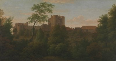 Zamek Saltwood autorstwa George Lambert