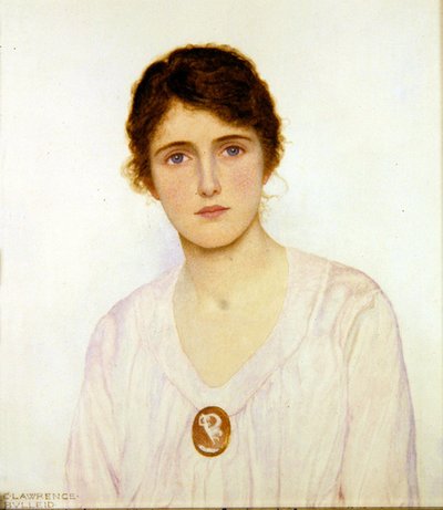Broszka Cameo (akwarela na papierze) autorstwa George Lawrence Bulleid