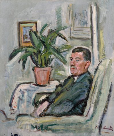 William McInnes (olej na płótnie) autorstwa George Leslie Hunter