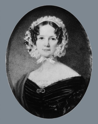 Pani George M. Gill Ann McKim Bowly, 1841. autorstwa George Lethbridge Saunders
