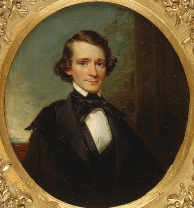 Portret dżentelmena z Nowego Jorku, ca. 1840. autorstwa George Linen