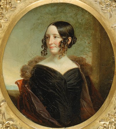 Portret nowojorskiej damy autorstwa George Linen