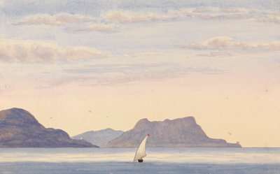 Cabrita Point – Skała Gibraltarska autorstwa George Lothian Hall