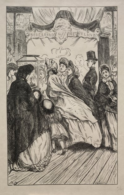 Klejnoty - Na Wielkiej Wystawie autorstwa George Louis Palmella Busson Du Maurier