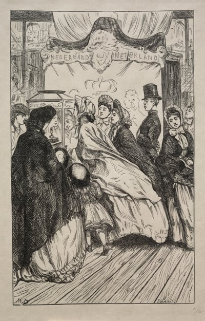 Klejnoty - Na Wielkiej Wystawie, 1862. autorstwa George Louis Palmella Busson Du Maurier