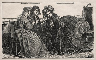 Życie w Londynie, 1866. autorstwa George Louis Palmella Busson Du Maurier
