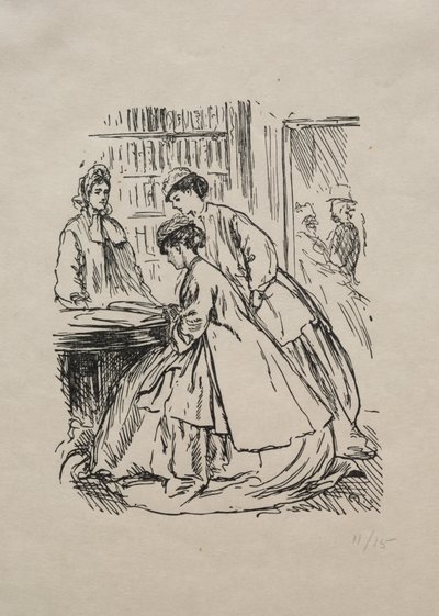 Wiele hałasu o nic autorstwa George Louis Palmella Busson Du Maurier