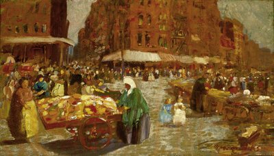 Houston Street autorstwa George Luks