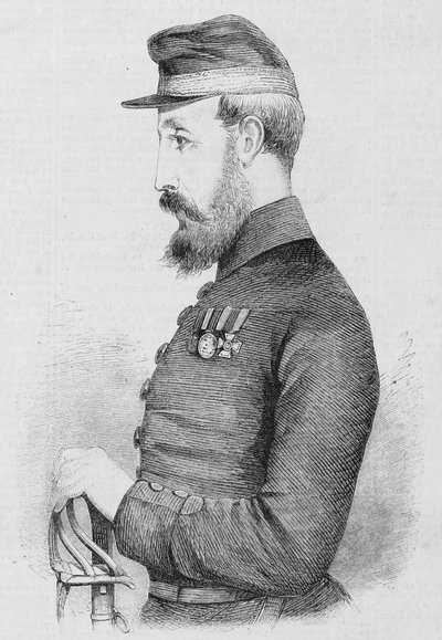 Generał Straubenzee, dowódca sił brytyjskich w Chinach autorstwa George Marquis of Blandford