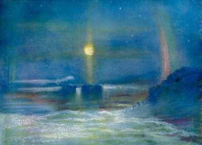 Paraselene, ok. 1908, 1909. autorstwa George Marston