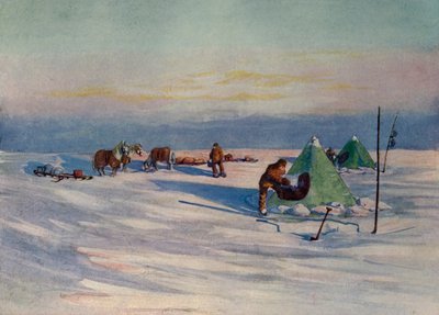 Spokojny wieczór na barierce, ok. 1908, 1909 autorstwa George Marston