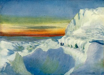 Powracające słońce, c1908, 1909. autorstwa George Marston