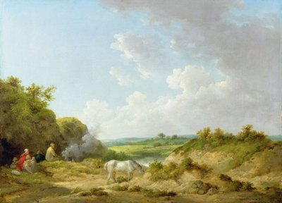 Cygańskie obozowisko autorstwa George Morland