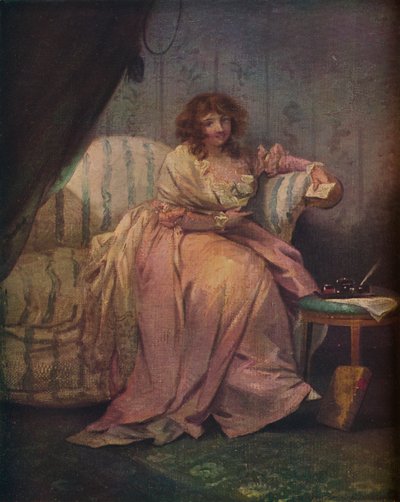 Pani Morland – George Morland, XVIII wiek, 1913 autorstwa George Morland