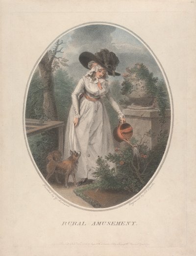 wiejska rozrywka autorstwa George Morland