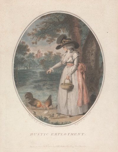 Rustykalne zatrudnienie autorstwa George Morland