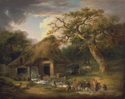 Stary Młyn Wodny autorstwa George Morland
