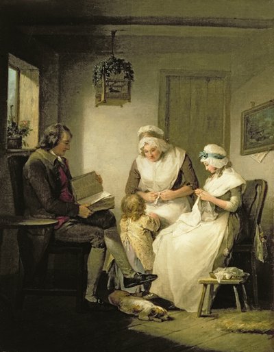 Nieznany obraz autorstwa George Morland