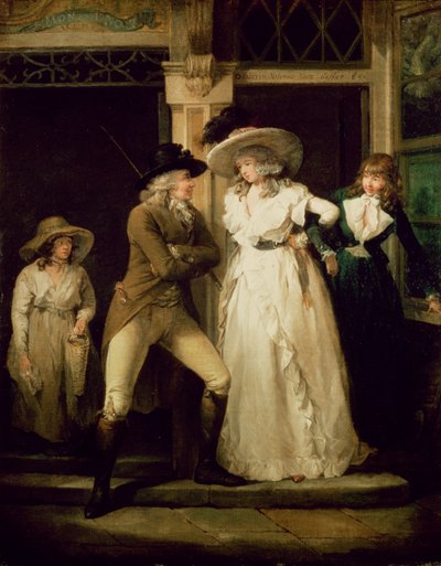 Nieznany obraz autorstwa George Morland