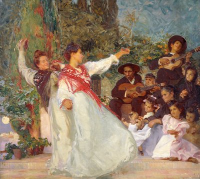 „Tancerze hiszpańscy”, 1895-1933 autorstwa George Murray