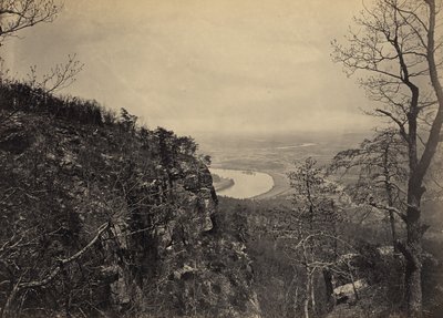 Dolina Chattanooga z Lookout Mountain, nr 2 autorstwa George N. Barnard