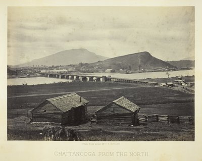 Chattanooga od północy autorstwa George N. Barnard