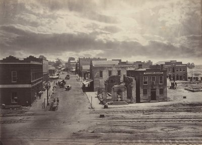 Miasto Atlanta, Georgia nr 2, 1866. autorstwa George N. Barnard