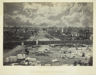 Columbia z Kapitolu autorstwa George N. Barnard