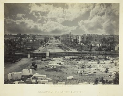 Columbia z Kapitolu, 1866. autorstwa George N. Barnard